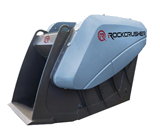 Rockcrusher - hydraulischer Zerkleinerer für Steine