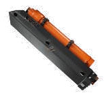 Schutzgitter für Hydraulikzylinder von Baumaschinen